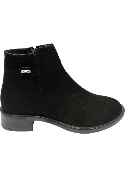 Üçel 24-043 Hakiki Nubuk Deri Anatomik Taban Kadın Bot modelleri