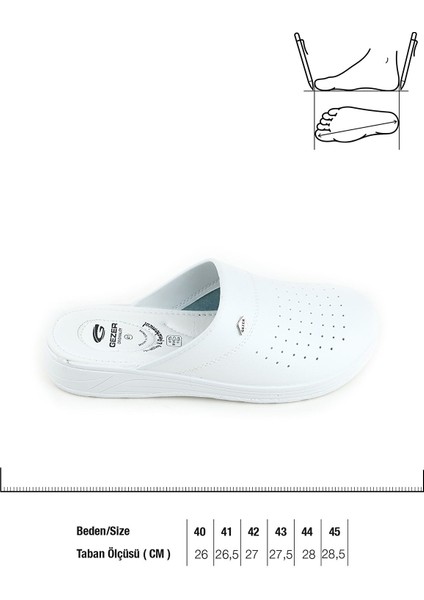 12680 Anatomik Medikal Erkek Terlik modelleri