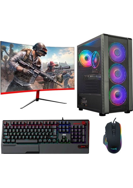 DRX2782 Intel Core i5 10400F 16GB Ram 512GB Nvme SSD 6gb GTX1660 Super 27'' Freedos Masaüstü Bilgisayar