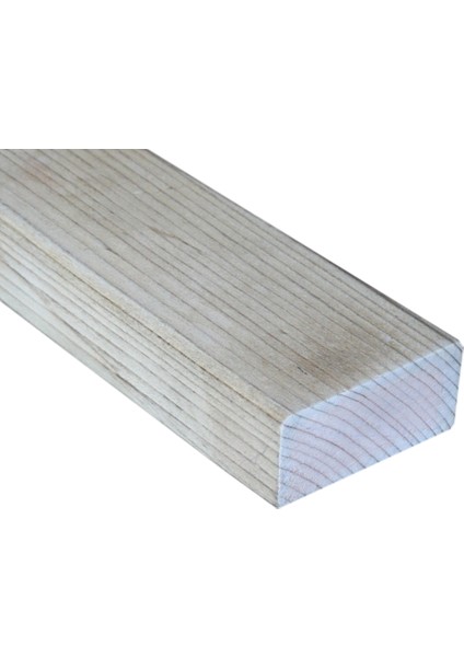 AHŞAP PROFİL DECK 9,0 x 4,0 Cm LADİN 2.SINIF YEŞİL EMPRENYELİ