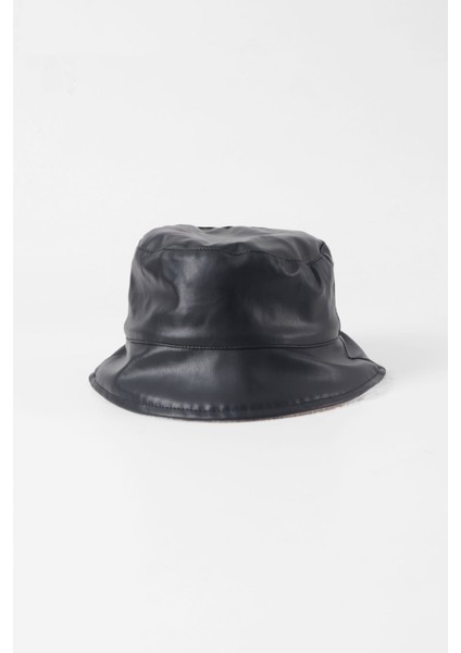 Çift Taraflı Bucket Şapka - Siyah Bej fiyatları