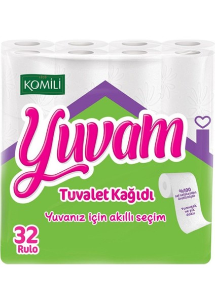 Yuvam Tuvalet Kağıdı 32 'li 3 Adet