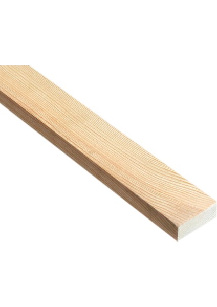 Ahşap Düz Profil 3,0 x 1,0 Cm LADİN RENDELİ