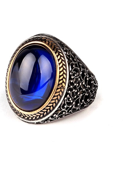 Zirkon Taşlı 925 Ayar Gümüş Erkek Yüzük fiyatları