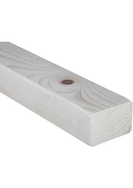 AHŞAP PROFİL DECK 6,0 x 4,0 Cm LADİN 2.SINIF SİLİNMİŞ