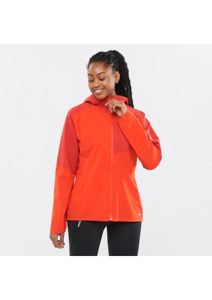 Bonatti Trail Kadın Rağmurluk - Kırmızı