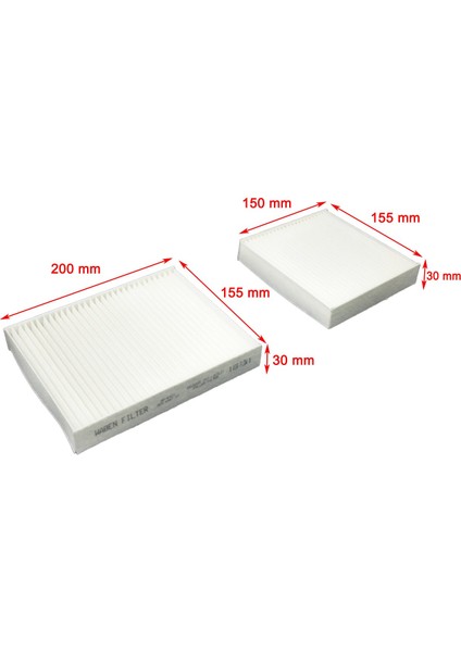 Citroen Ds 3 2009-2015 Polen Filtresi fiyatları