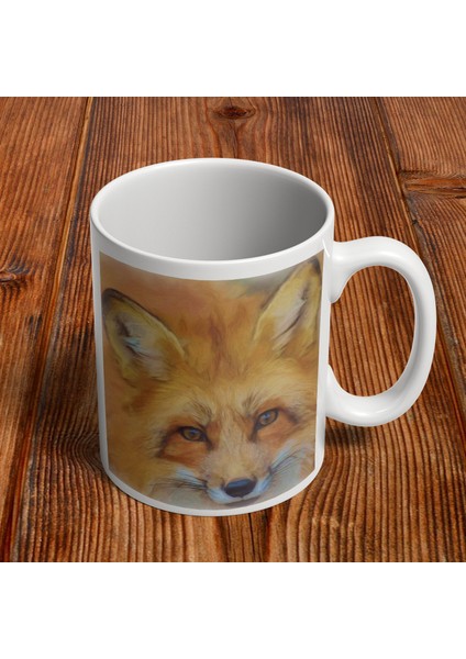 Red Fox Kahve Kupa Hediye, Kırmızı Tilki Kupa