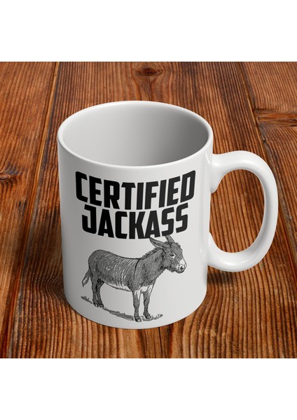 Jackass Hediye, Jackass Kupa, Sertifikalı Jackass Kahve Fincanı