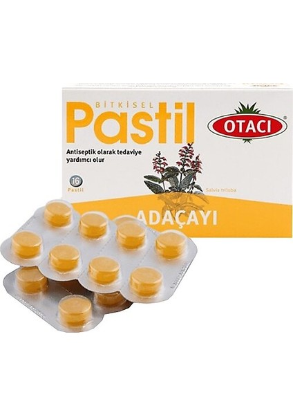 Pastil Adaçayı 16'lı x 3 Paket