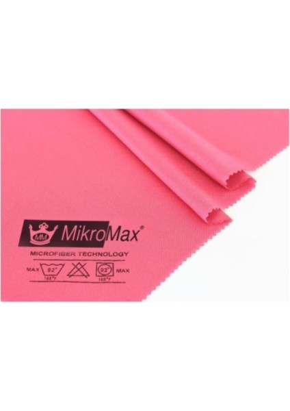 Mikrofiber Cam ve Temizlik Bezi Mikrotex 40X50 cm (3 Adet) Mavi Pembe Yeşil