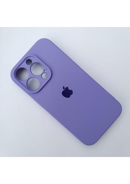 Apple iPhone 14 Pro (6.1) Uyumlu Kamera Korumalı Içi Kadife Silikon Kılıf