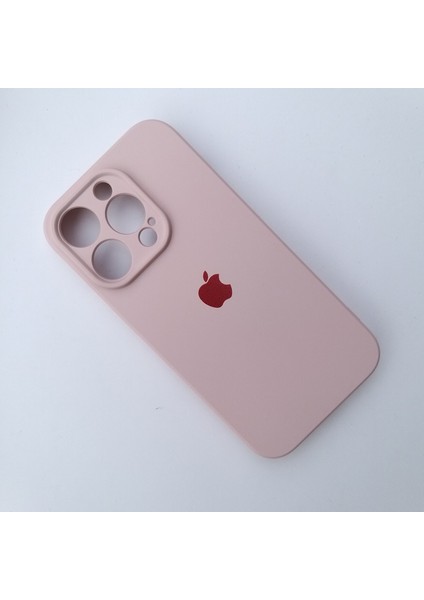 Apple iPhone 14 Pro (6.1) Uyumlu Kamera Korumalı Içi Kadife Silikon Kılıf