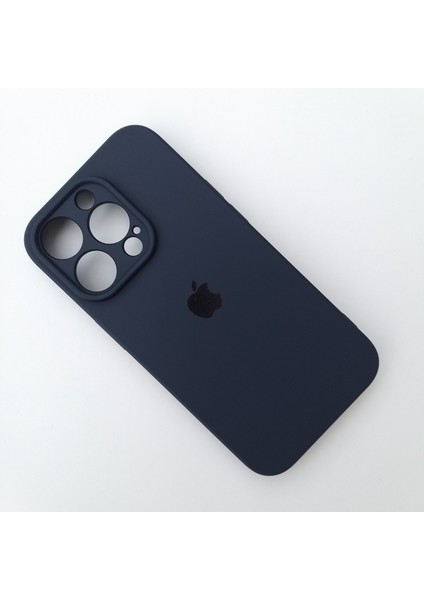 Apple iPhone 14 Pro (6.1) Uyumlu Kamera Korumalı Içi Kadife Silikon Kılıf