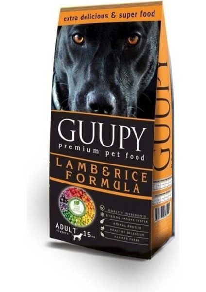 Kuzulu Köpek Maması 15 kg