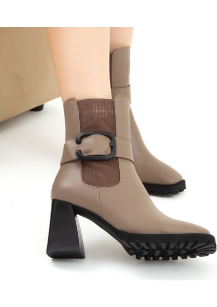 Kadın Deri Topuklu Bot 33 7018 Bn Bot SK22/23 fırsatları