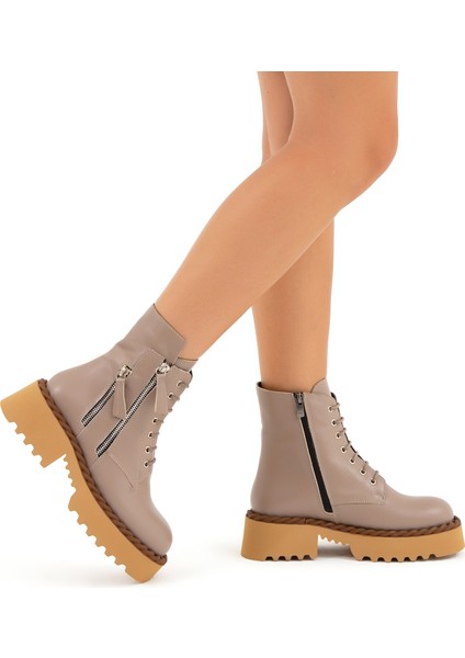 Kadın Deri Postal Bot 33 02900 Bn Bot SK22/23
