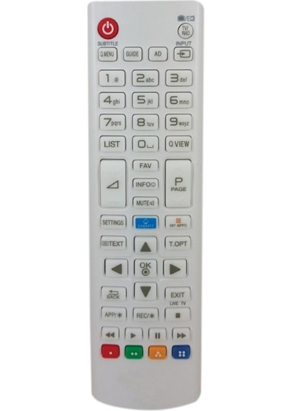 Lg Tüm Modeller Ile Tam Uyumlu LED Tv Televizyon Kumandası Tüm Modeller - Elci Elji Lege Kaliteli Beyaz Renk