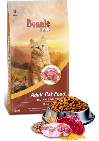 Dana Etli Yetişkin Kedi Maması 10 kg