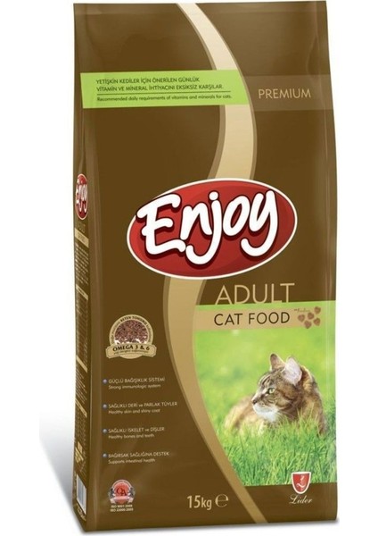 Brn Global Enjoy Tavuklu Yetişkin Kedi Maması 15 kg