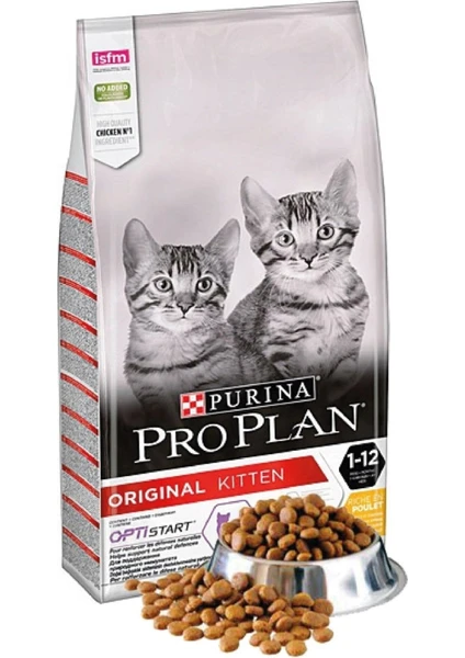 Proplan Kitten Tavuklu Yavru Kedi Maması- 1,5 kg - Mama Kabı