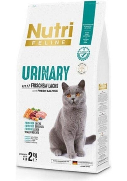 Urinary Destekleyici Somonlu Düşük Tahıllı Yetişkin Kedi Maması 2 kg