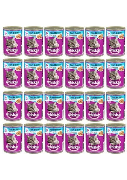 Ton Balıklı Kedi Konserve 400 gr 24 Adet