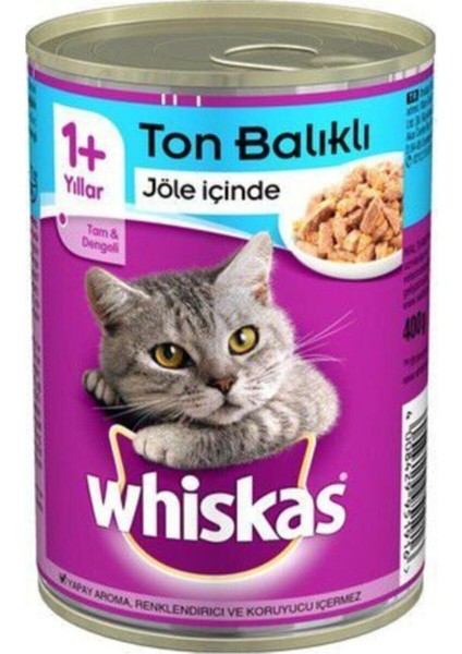 Ton Balıklı Kedi Konserve 400 gr 24 Adet