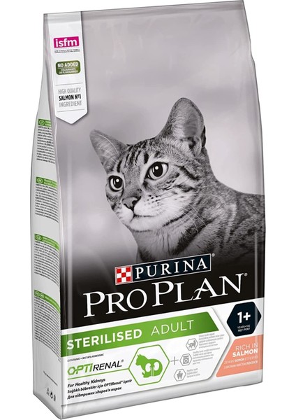 Pro Plan Proplan Sterilised Somonlu Kısır Kedi Maması 3 kg Optirenal