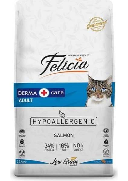 Yetişkin Somonlu 12 kg Kedi Maması
