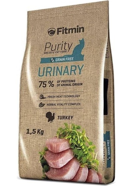 Purity Urinary Taze Hindi Etli Tahılsız Yetişkin Kedi Maması 1.5 kg