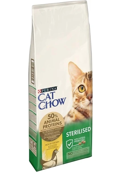 Cat Chow 15 kg Kısır Tavuklu Kedi Maması