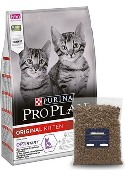 Proplan Kitten Tavuklu Yavru Kedi Maması- 1 kg - Mama Kabı ve Kürek