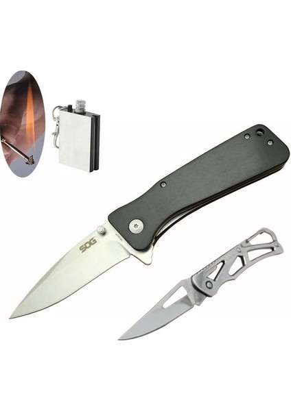 Sog Serisi TWI24-CP Bk-23 cm Maun Çakı Seti SLN350