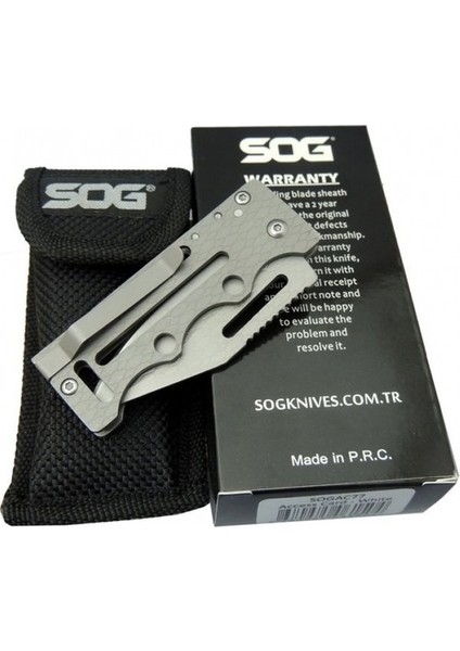 Sog Serisi AC77GRI-15 cm Yaprak Çakı Seti SLN341