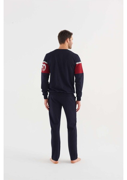 Us18614-S Erkek Uzun Kol Pijama Takımı modelleri
