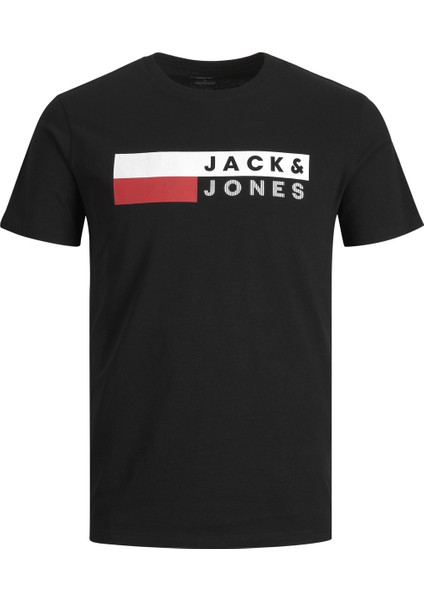 Renkli Logo Baskılı Tişört-Corplogo