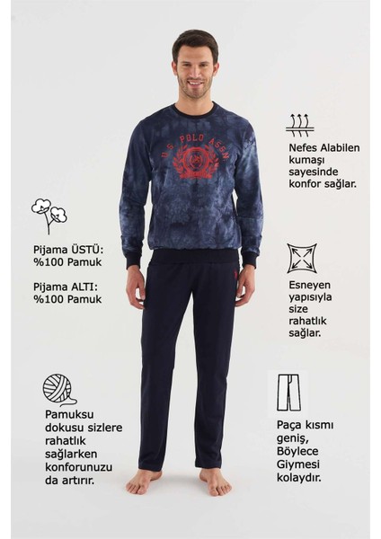 Erkek Lacivert Pijama Takımı fırsatları