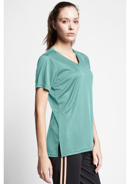 Pastel Yeşil Kadın Kısa Kollu T-Shirt 23S-2208-23B
