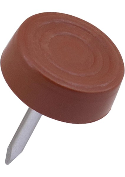 Çivili Poligrit Zemin Koruyucu Kahverengi Plastik Poligirit 50 Adet