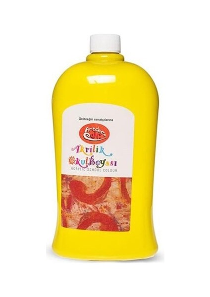 120M-1601 Jr Akrilik Boya 1 Lt Sarı