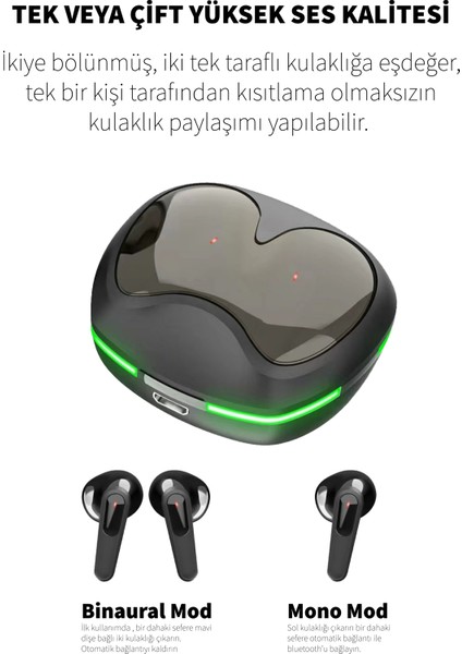 Deilmi Iphone Android Uyumlu Gürültü Önleyici Powerbank Kutulu V5.1 Ip-X4 Db-06 Kablosuz Bluetooth Kulaklık