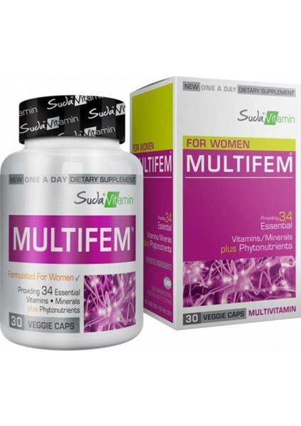 Vitamin Multifem Multivitamin 30 Kapsül