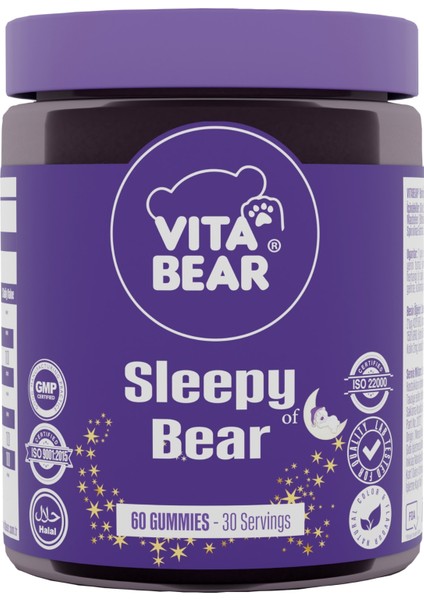 Sleepy Bear Vitamin 60 Adet