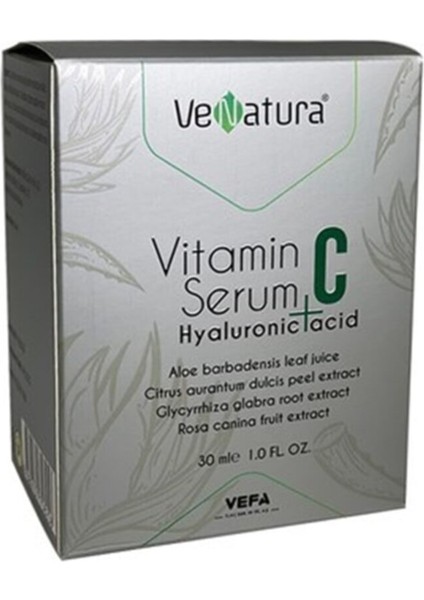 Vitamin C + Hyaluronic Acid Serum 30 Ml