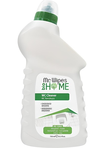 Mr.wipes Wc Temizleyici 750 ml (Konsantre) Vegan