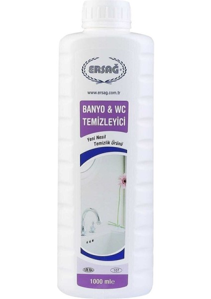 Antibakteriyel Konsantre Banyo Wc Temizleyici 1000 ml