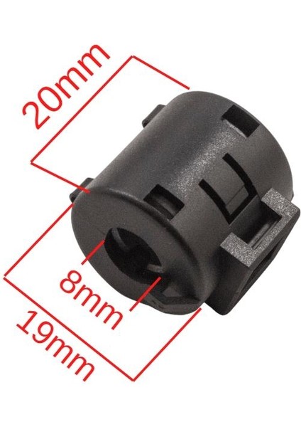 8mm Parazit Önleyici Manyetik Halka 19X20MM - Ferit Nüve fiyatları