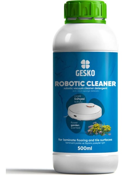 Robot Süpürge Deterjanı Çiçek Bahçesi Kokulu 500 ml