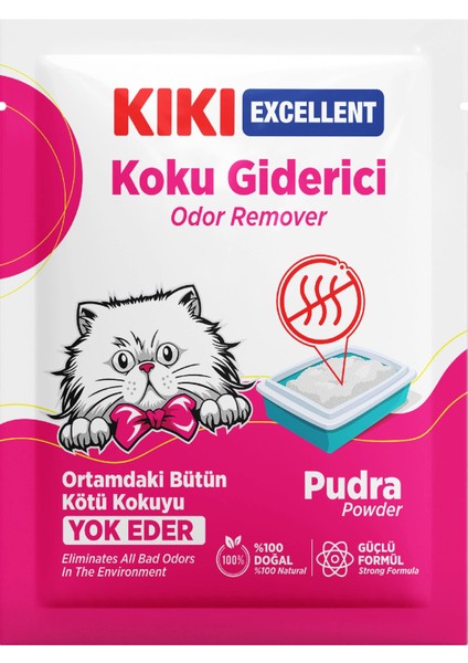 Kedi Koku Giderici Pudra Kokulu 25 Gr. KC206